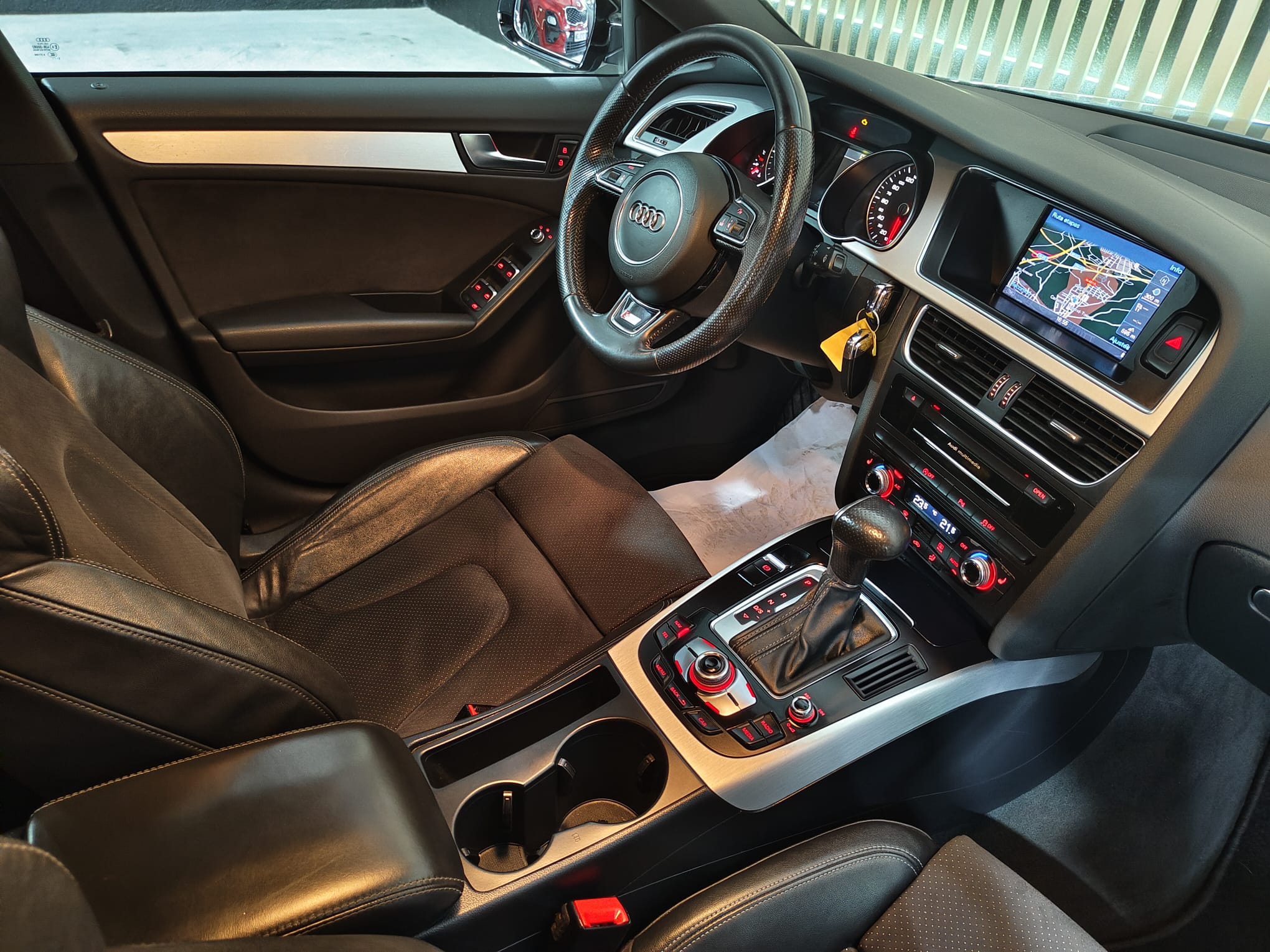 Asiento piloto Audi A5 Sportback gris plata