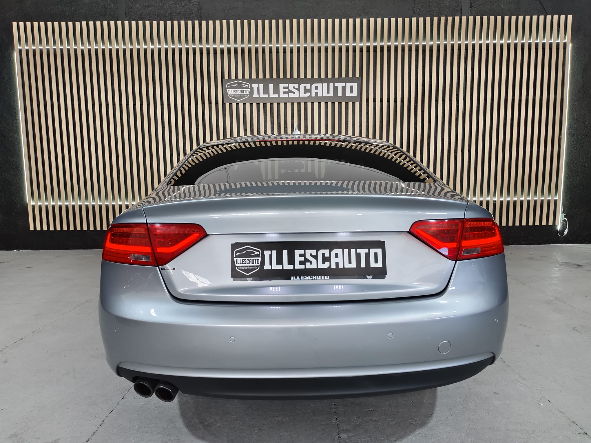 Trasero Audi A5 Sportback gris plata