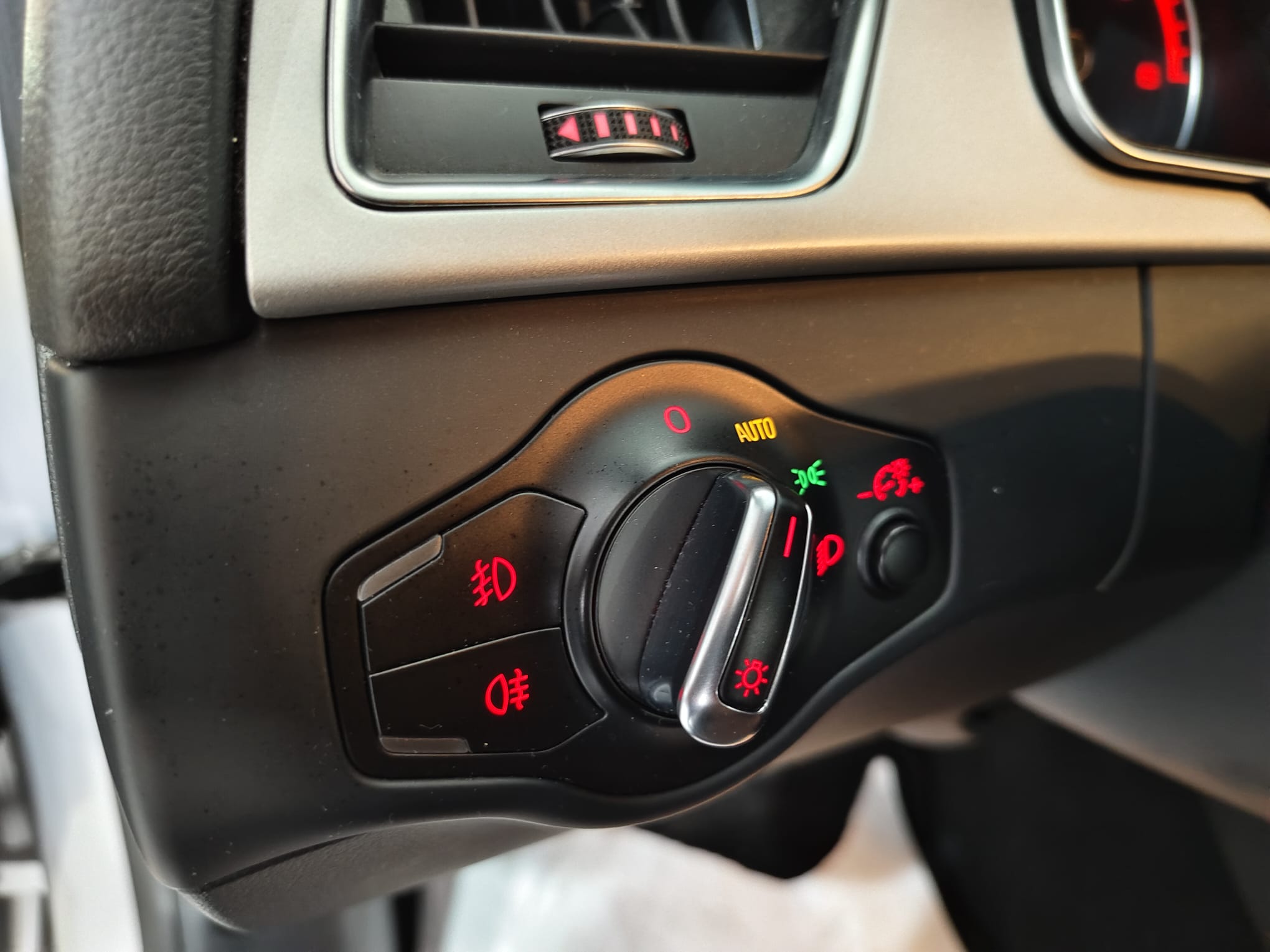 Botonera luces Audi A5 Sportback gris plata