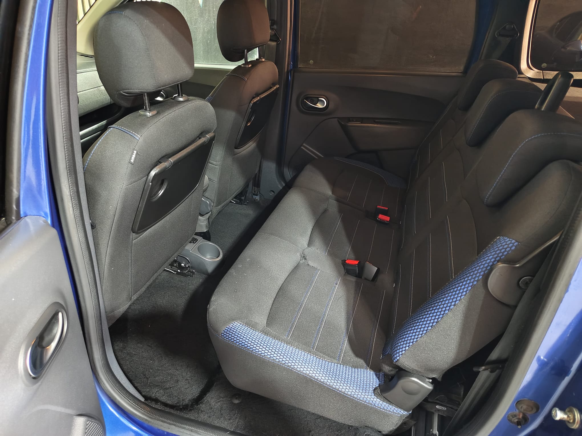 Asientos traseros Dacia Lodgy Stepway azul