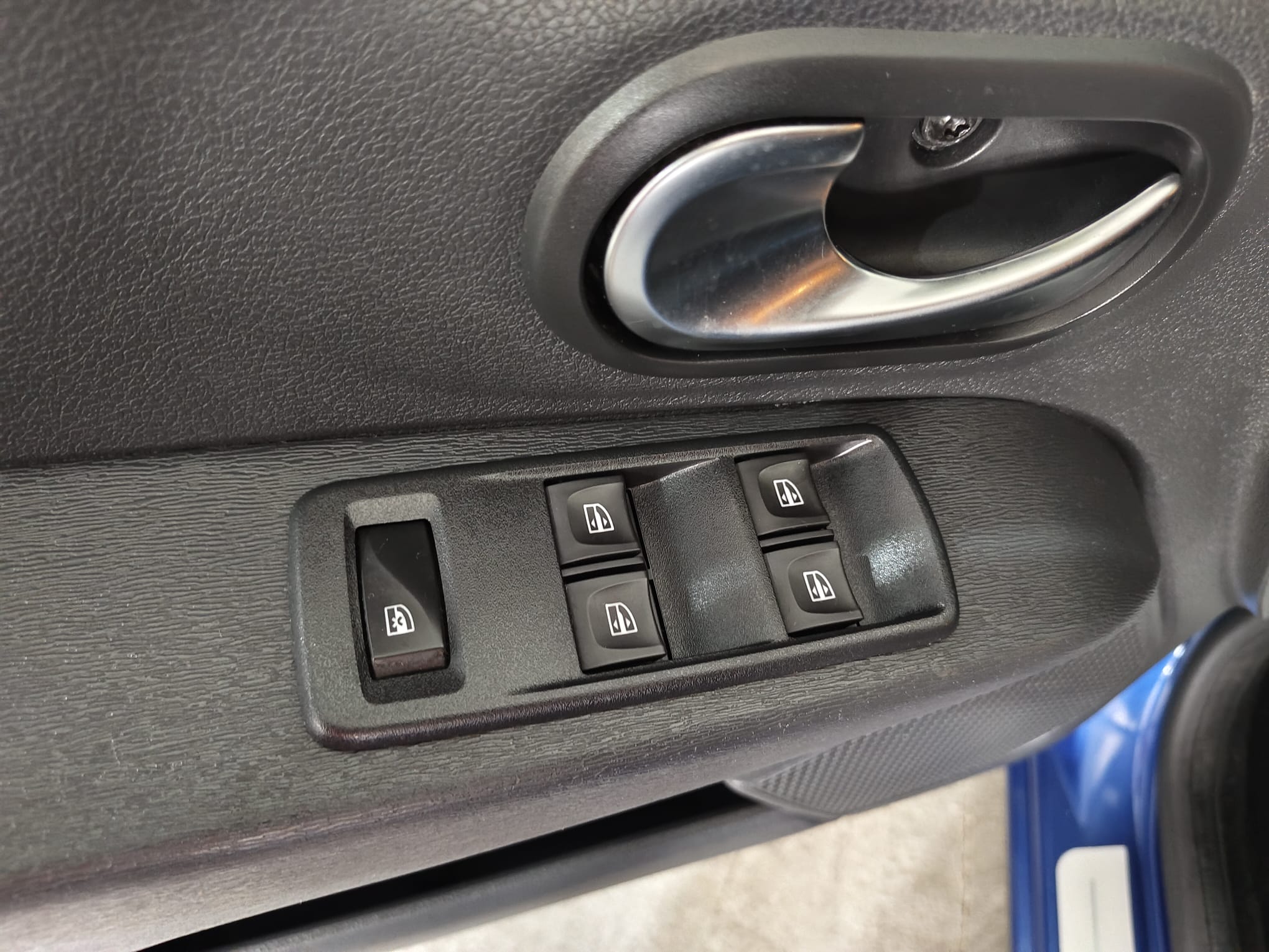 Botonera ventanillas Dacia Lodgy Stepway azul