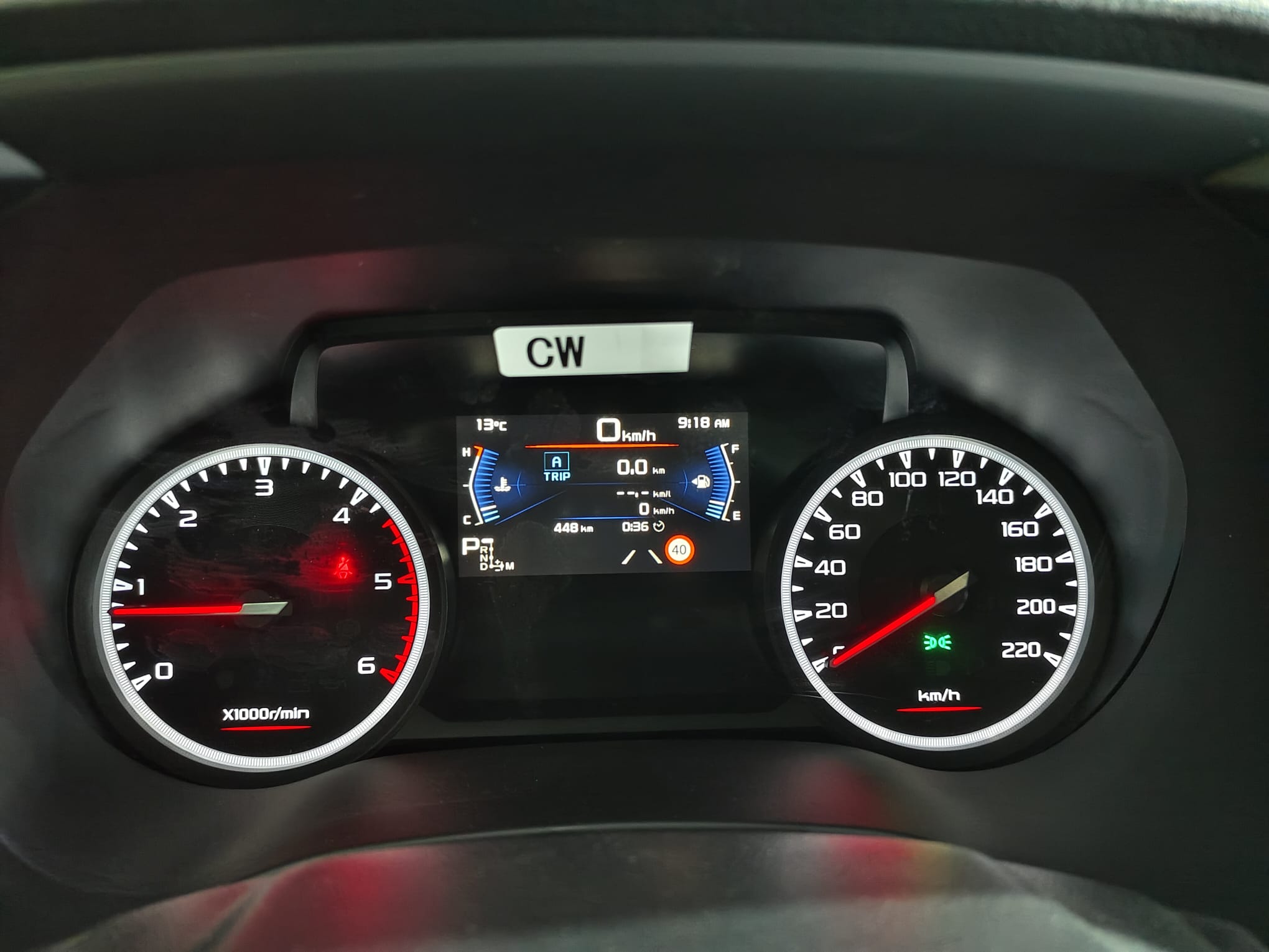 Cuadro Isuzu DMax N60 BB naranja