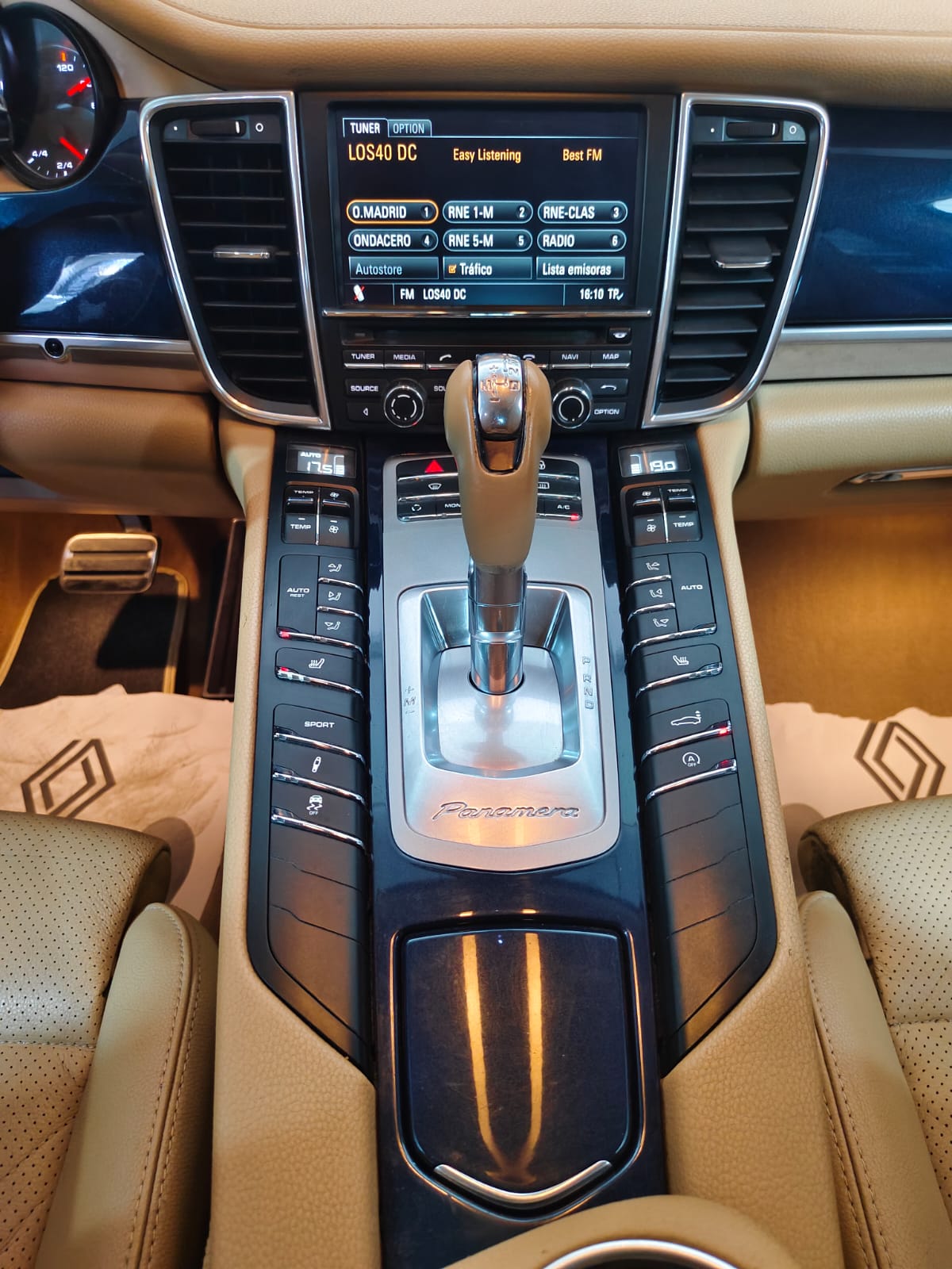 Consola central Porsche Panamera 3.0 TDI Triptonic