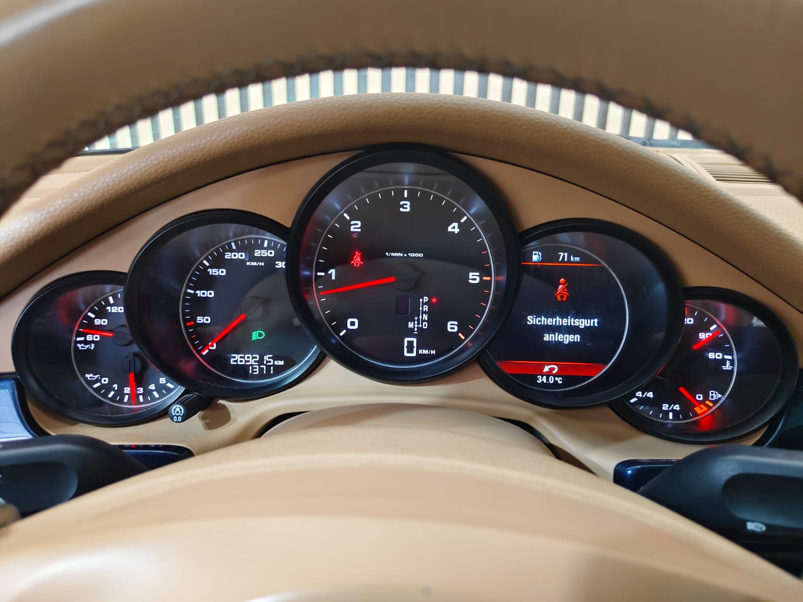 Cuadro Porsche Panamera 3.0 TDI Triptonic