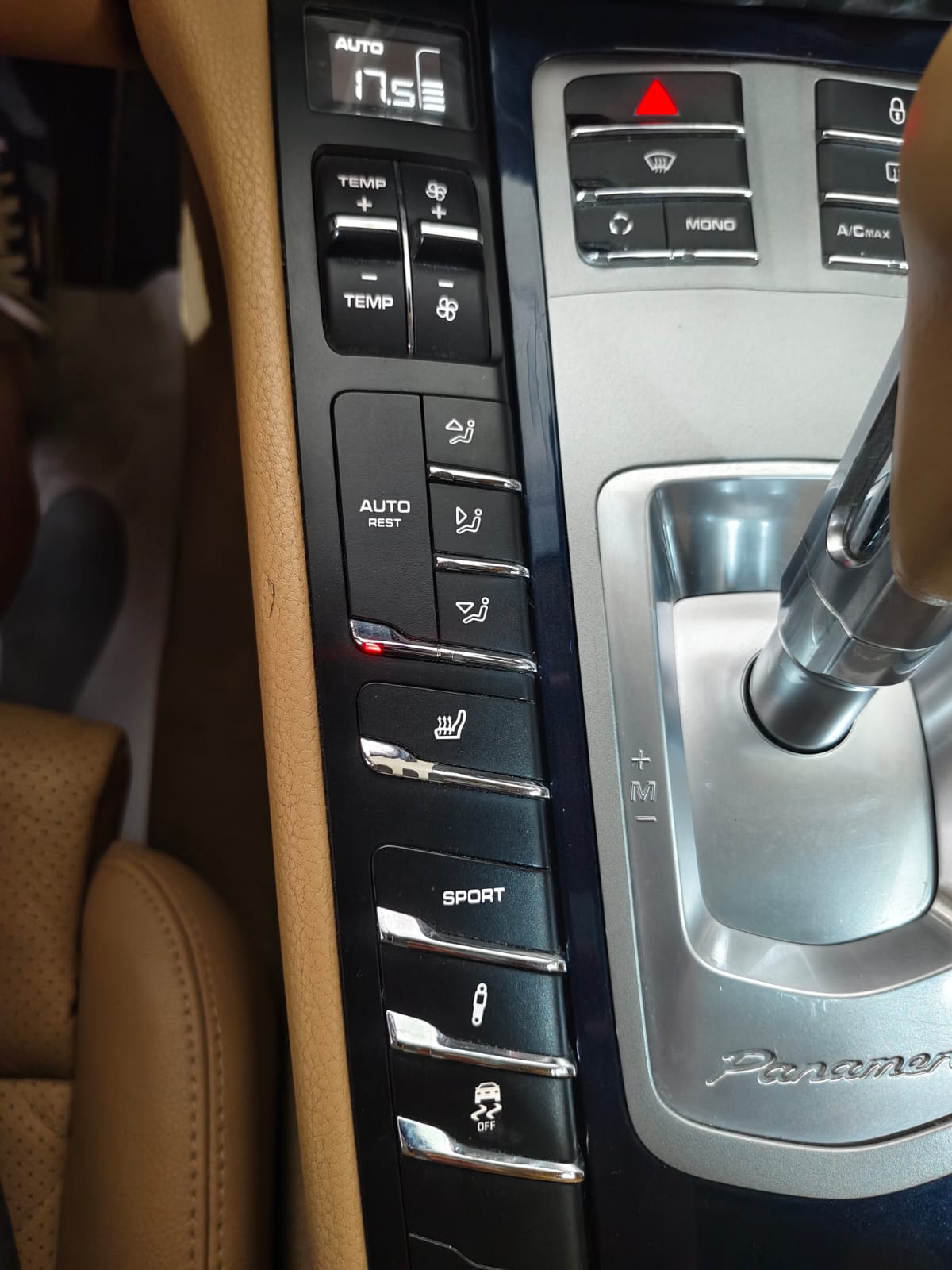 Botonera Porsche Panamera 3.0 TDI Triptonic