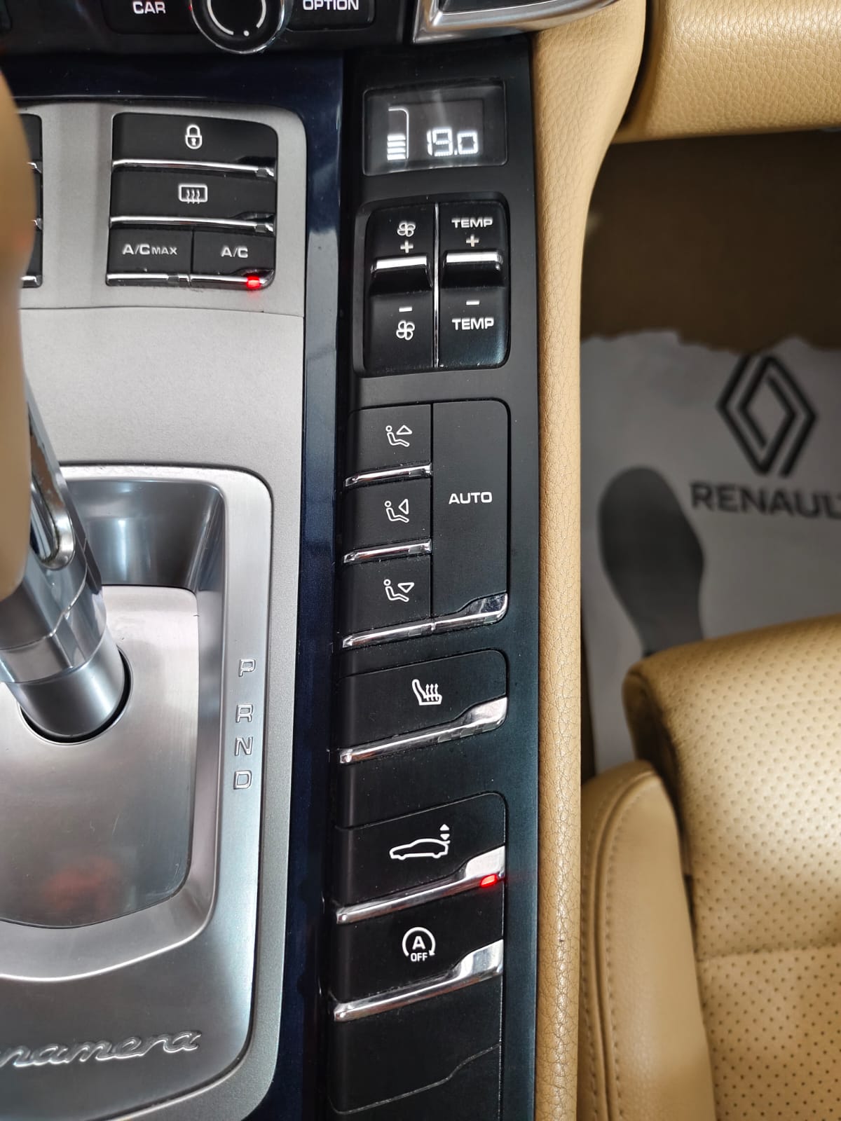 Botonera Porsche Panamera 3.0 TDI Triptonic