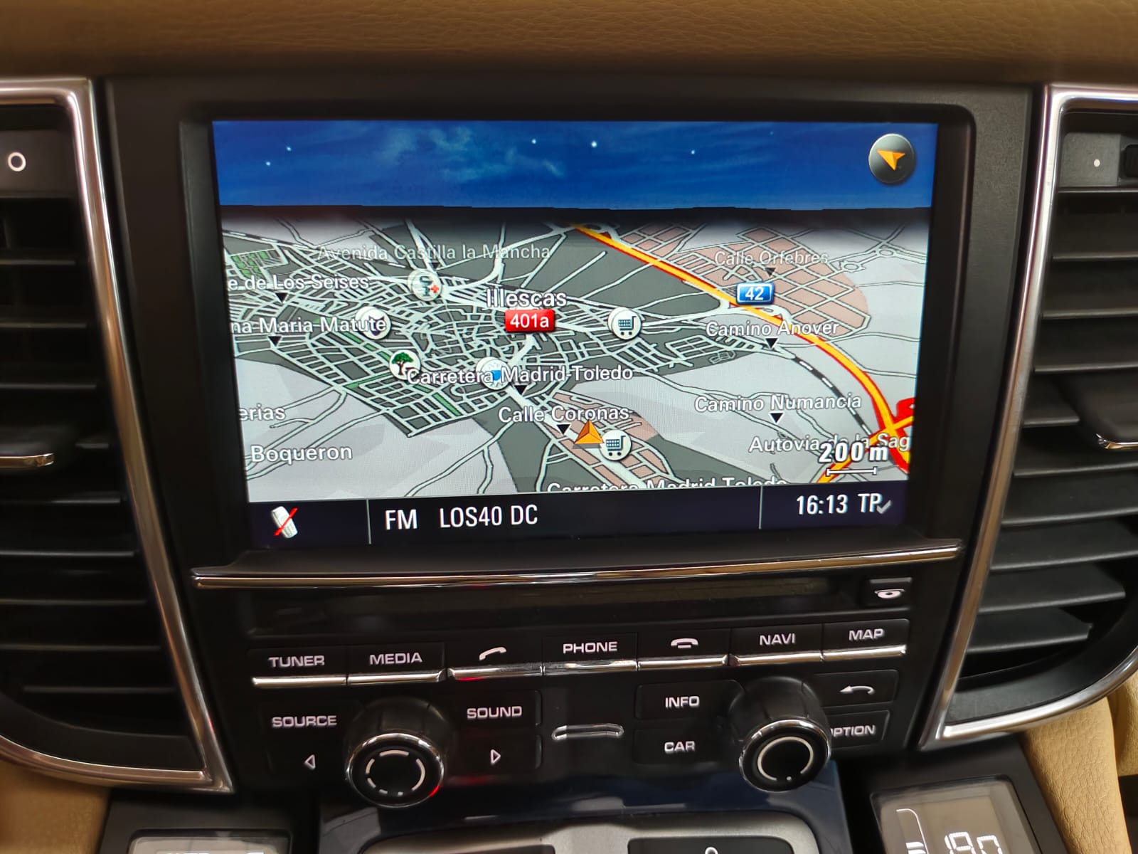 Pantalla Porsche Panamera 3.0 TDI Triptonic