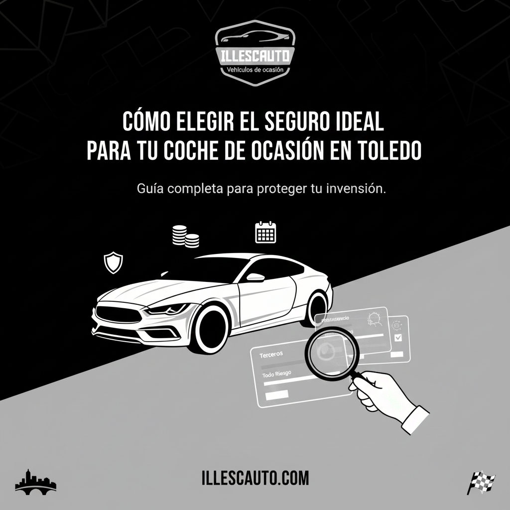 Ilustración de cómo elegir el seguro ideal para tu coche