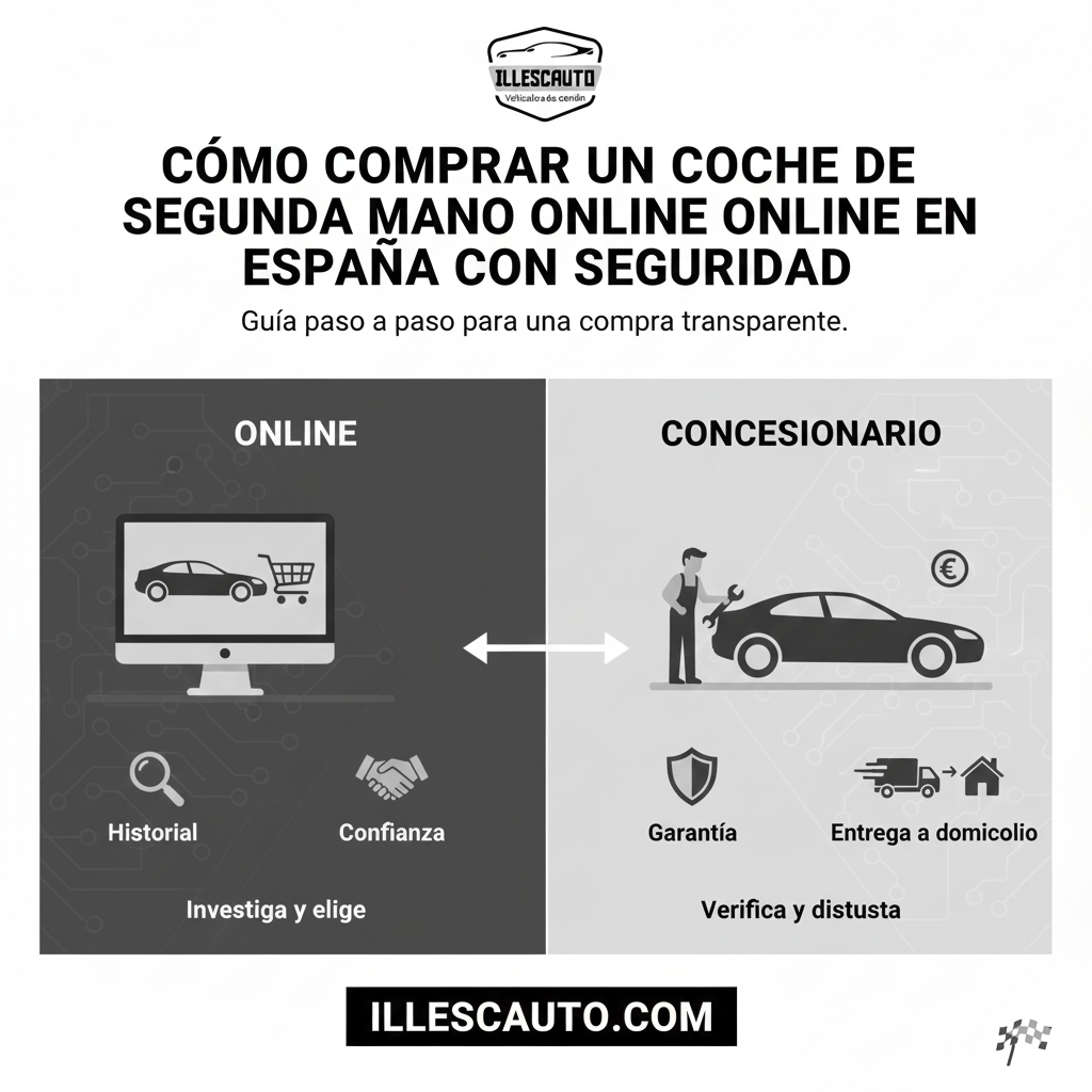 Cómo comprar un coche de segunda mano online en España con&nbsp;seguridad