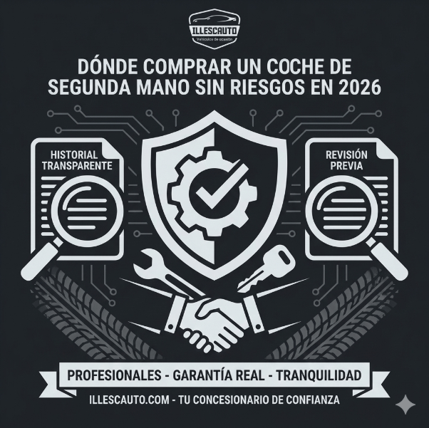 Dónde comprar un coche de segunda mano sin riesgos en&nbsp;2026
