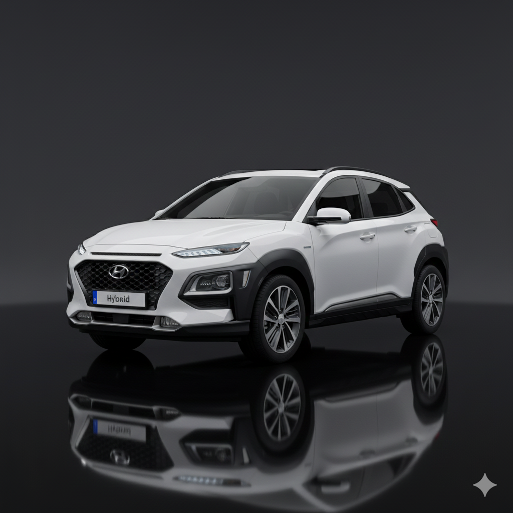 Kia Niro Hybrid studio photo AI generated