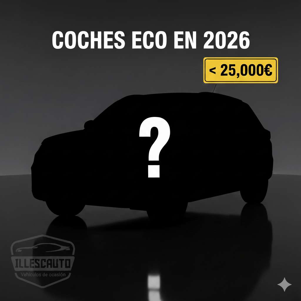 Los coches con etiqueta ECO más vendidos en 2026 por menos de 25.000&nbsp;€