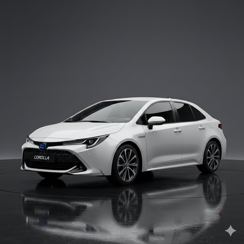 Toyota Corolla studio photo AI Generated