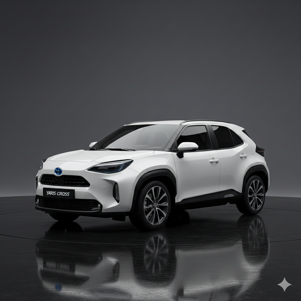 Toyota Yaris Cross Studio Photo AI generated
